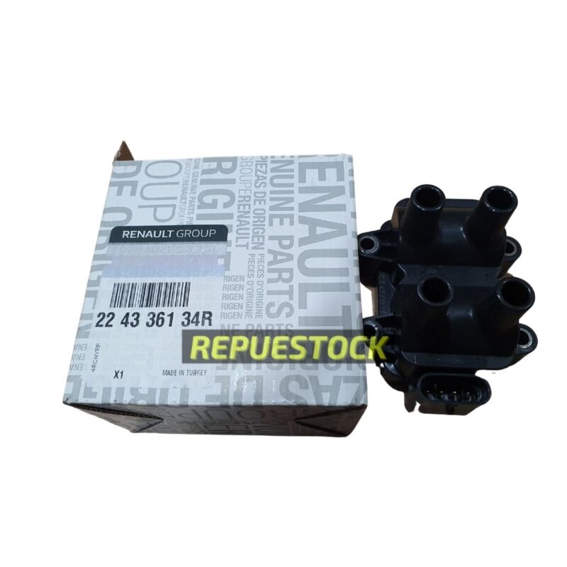 Bobina de Encendido Original Renault Logan/ Symbol/ Twingo/ Sandero (4 pines)