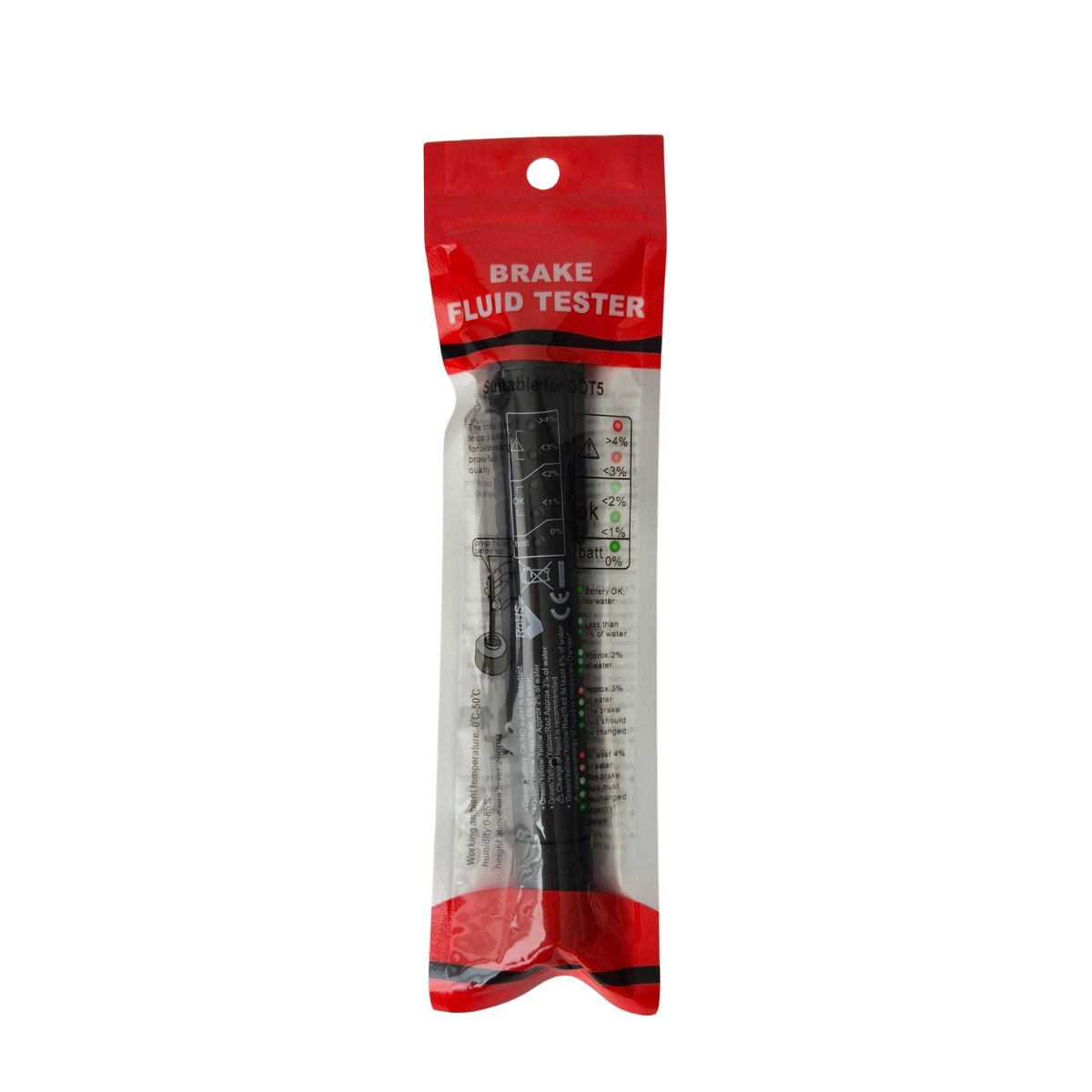 Tester líquido de frenos DOT3 / DOT4 de 5 leds - Imagen 3