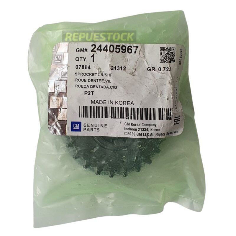 Piñon Cigueñal Chevrolet Tracker Sonic Cruze