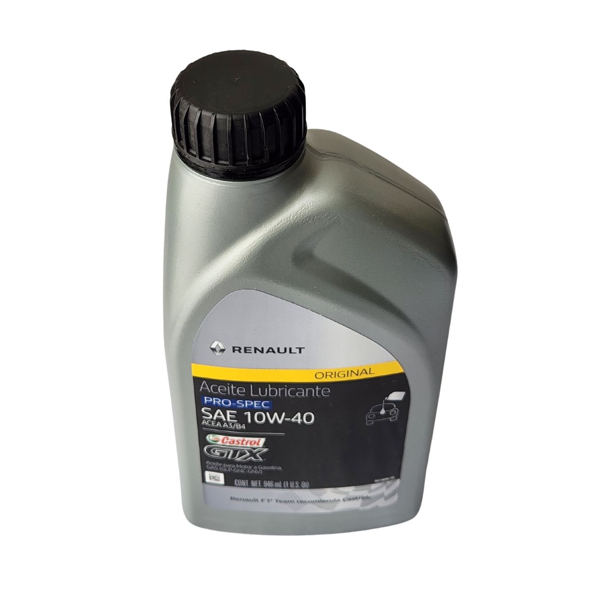 Aceite de Motor Sintético Castrol GTX 10W-40 Cuarto – Repuestock