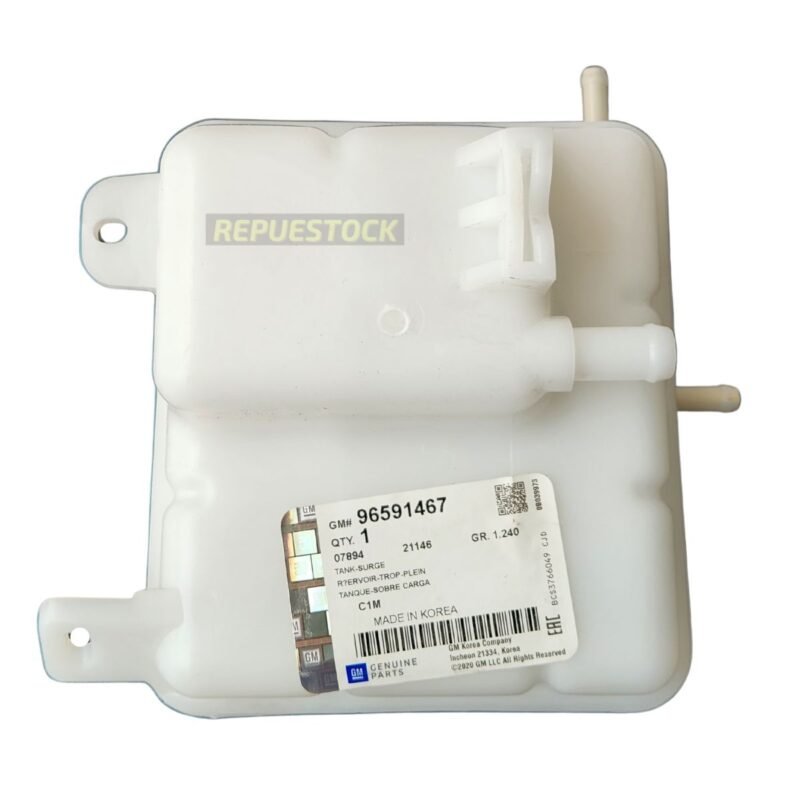 Depósito Auxiliar Radiador Chevrolet Spark / Cronos / Life / Go