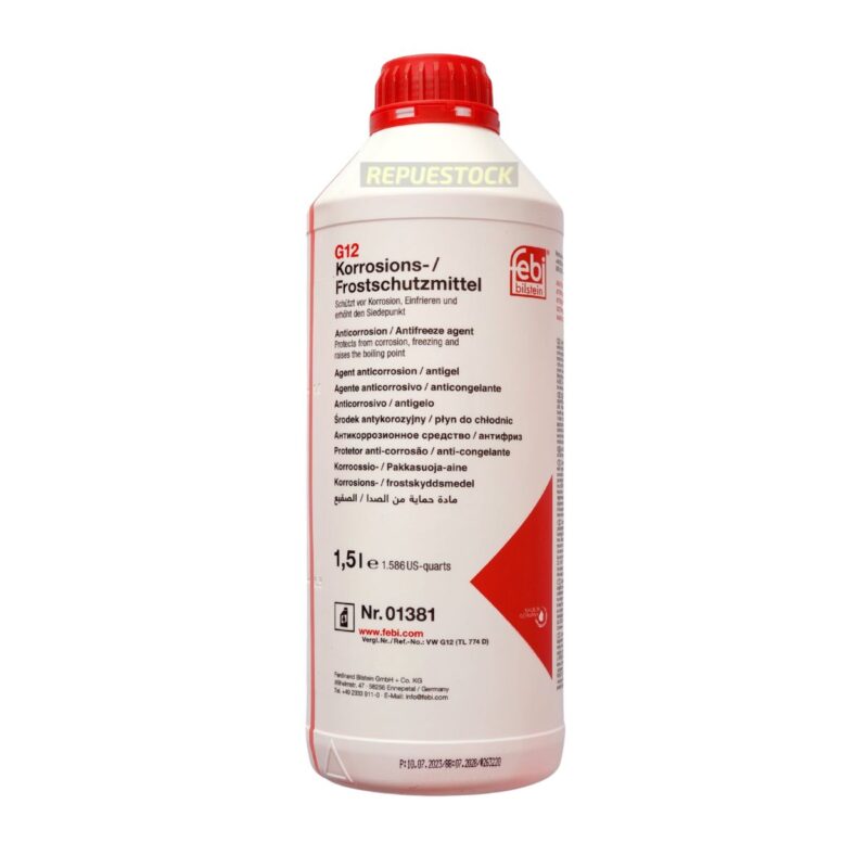 Refrigerante Febi G12 Volkswagen Audi Seat Skoda Saab